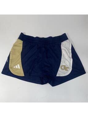 Adidas Women Size Small NCAA Team Georgia Technical University Training Shorts